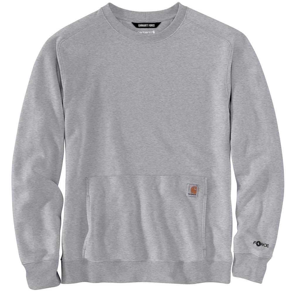 【Carhartt】 CARHARTT SWEATSHIRT Carhartt Men's Force Relaxed Fit Lightweight Crewneck